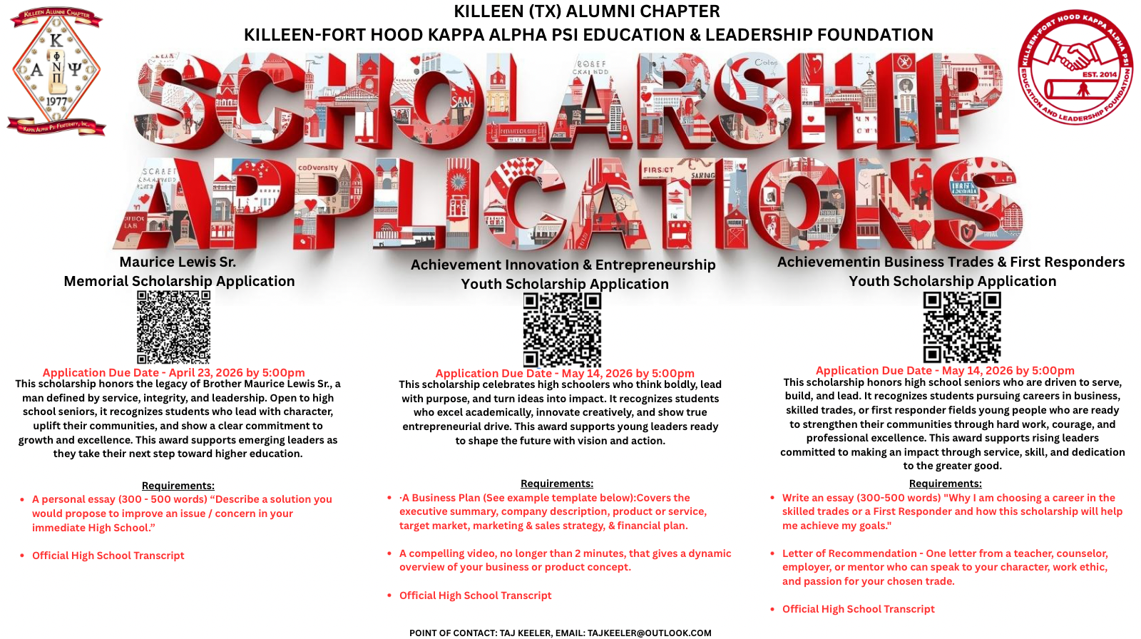 Scholarship Applications 2026
